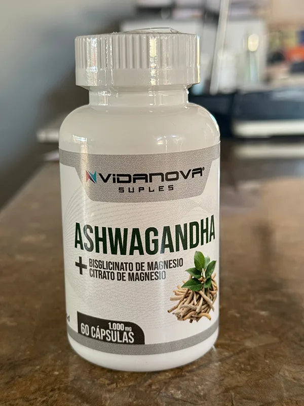 Ashwagandha + Magnesio 1000mg 60 CAPS
