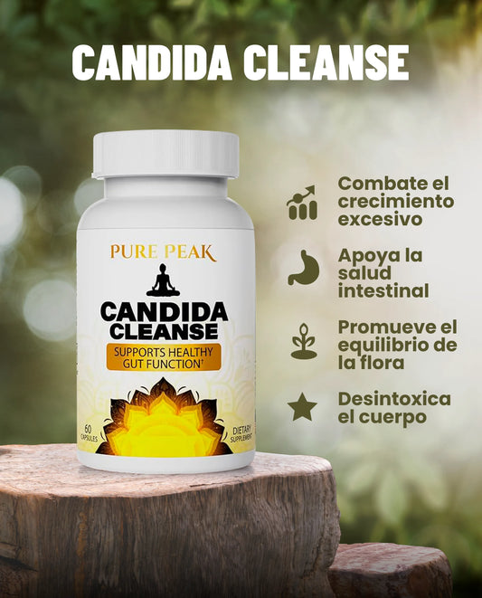 🌿 CÁNDIDA CLEANSE™ ORIGINAL 🍄 60 CÁPSULAS