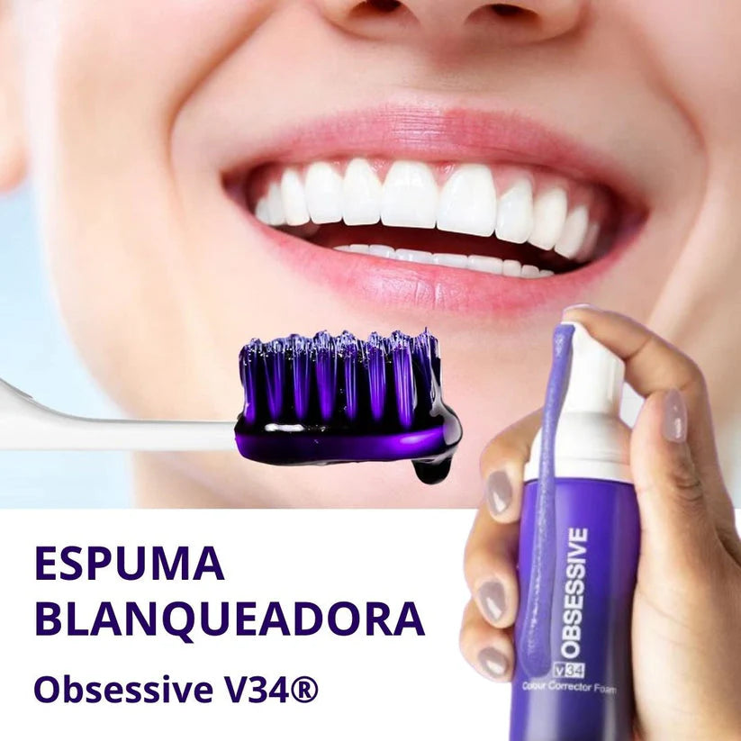 OBSESSIVE® Espuma Dental Blanqueadora